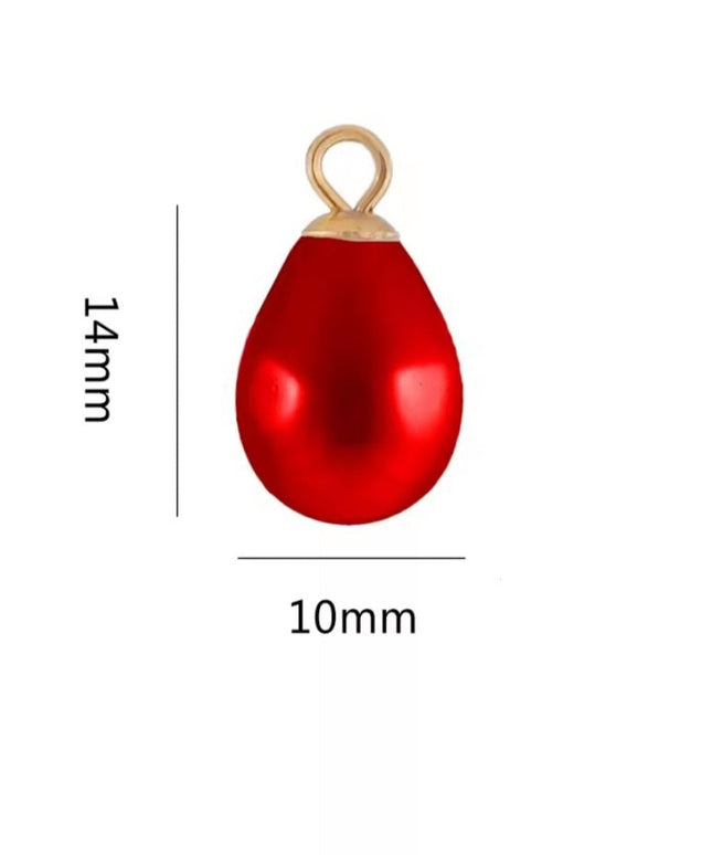 Tropfen Perle Charm