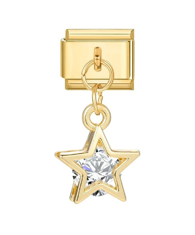 Stern mit Zirkonia Stein