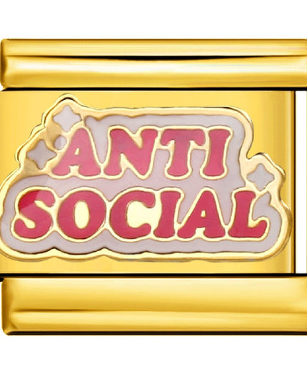 Anti Social Spruch