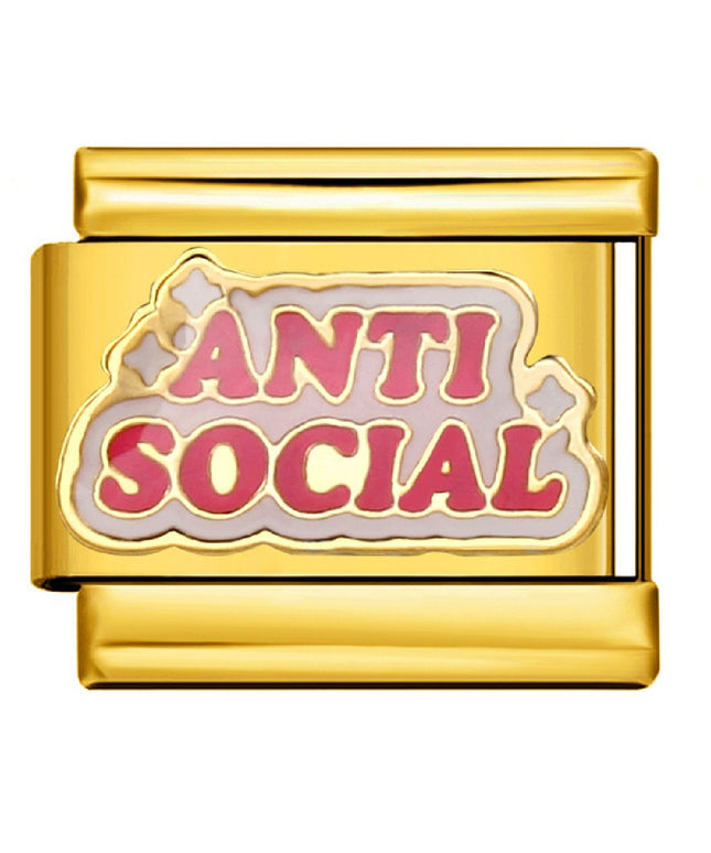 Anti Social Spruch