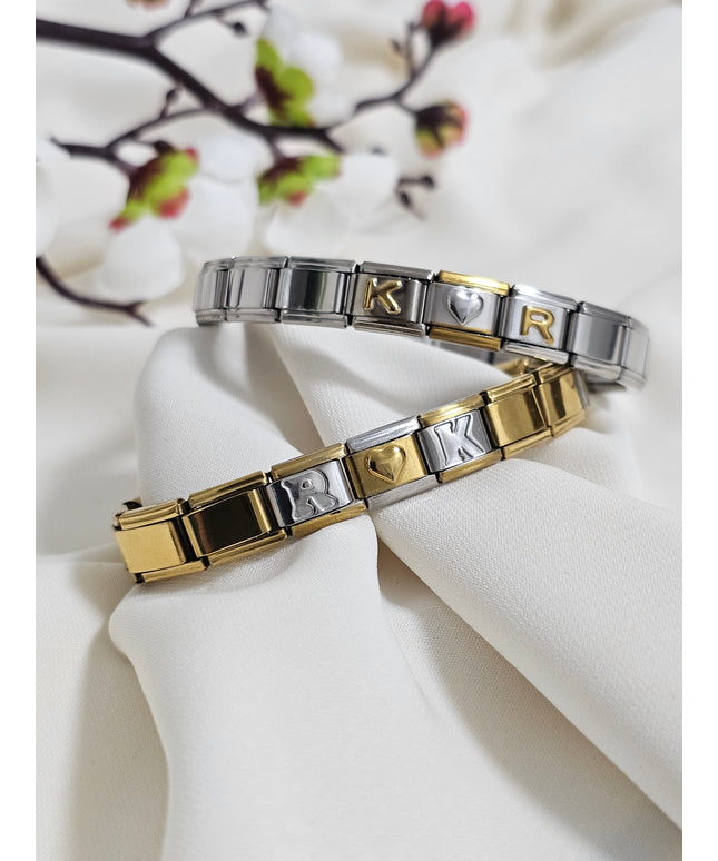 Couple Charm Armbänder im Set