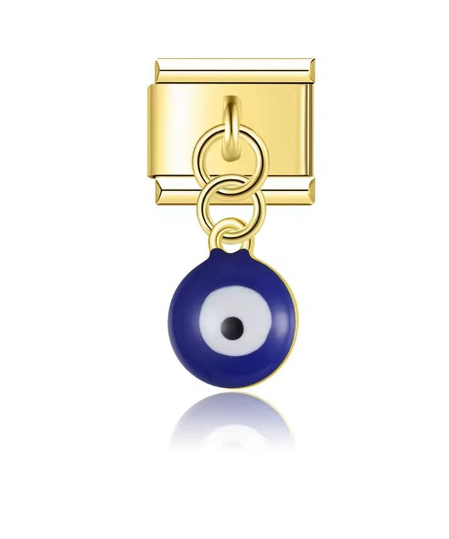 Evil Eye Perle dunkelblau